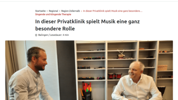 In dieser Privatklinik spielt Musik eine ganz besondere Rolle