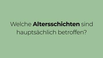 Suchtmedizin: Welche Altersschichten sind hauptsächlich betroffen?